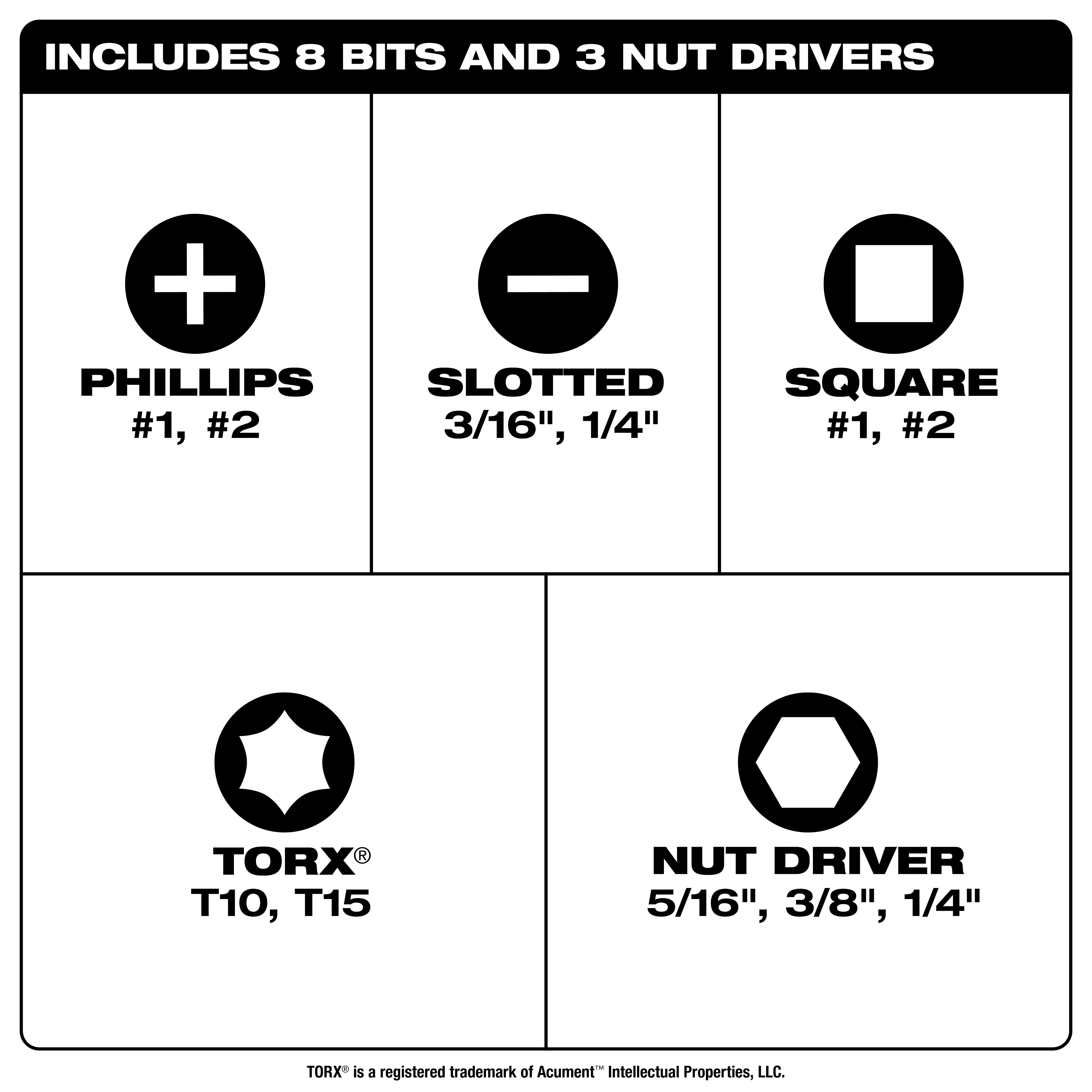 11in1 Multi-Bit Driver