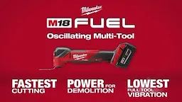 Milwaukee M18 FUEL Oscillating Multi-Tool