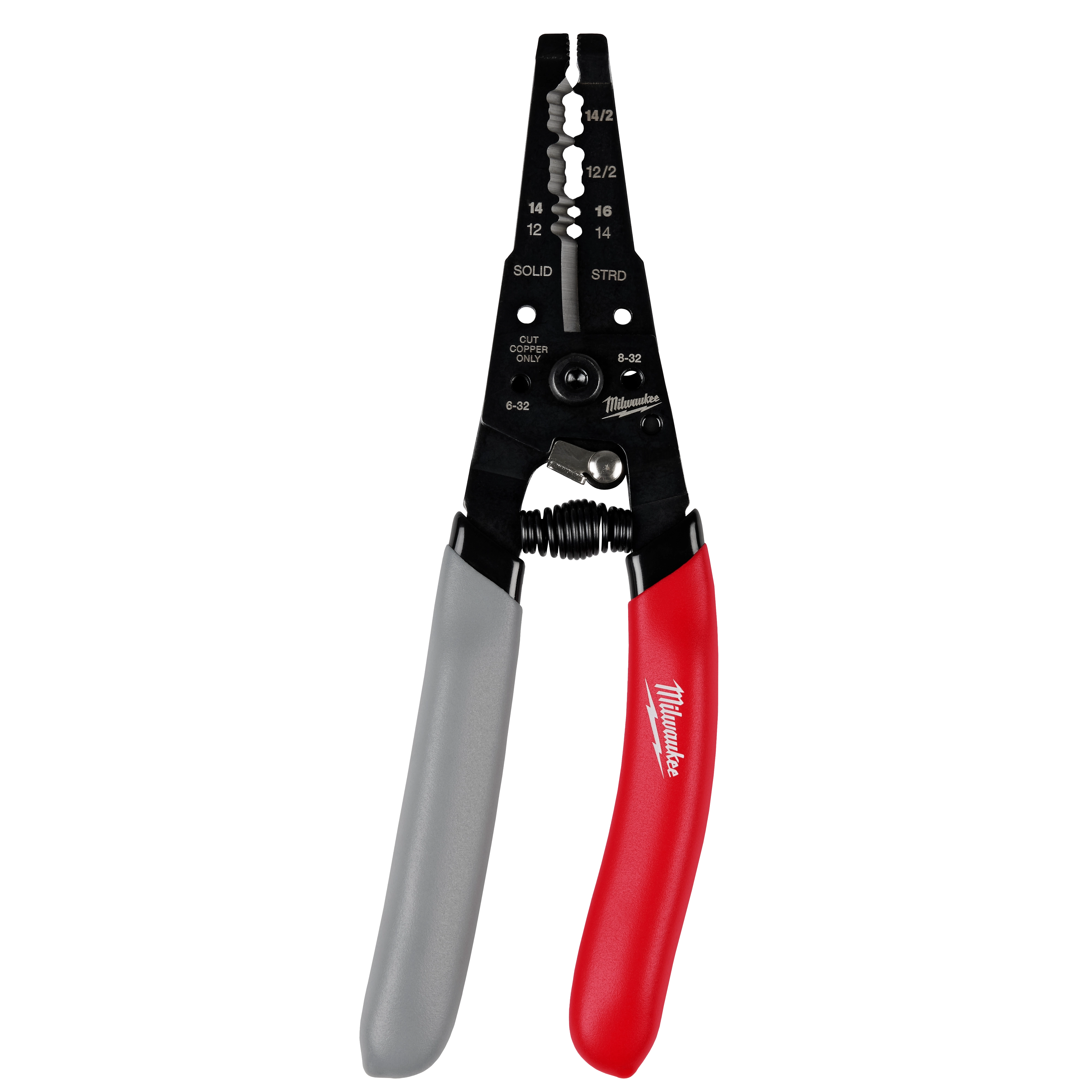 12-16 AWG NM Dipped Grip Wire Stripper & Cutter