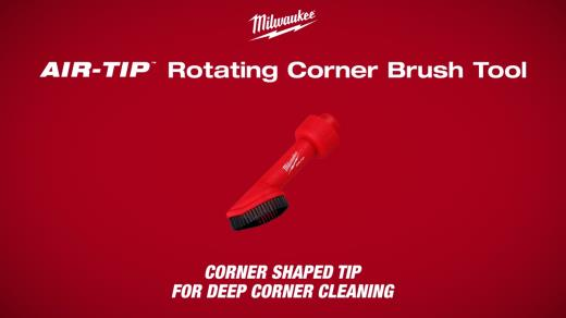 Milwaukee AIR-TIP Rotating Corner Brush Tool