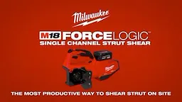 Milwaukee M18 FORCELOGIC Single Channel Strut Shear