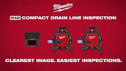 Milwaukee® M12™ Compact Drain Line Inspection System