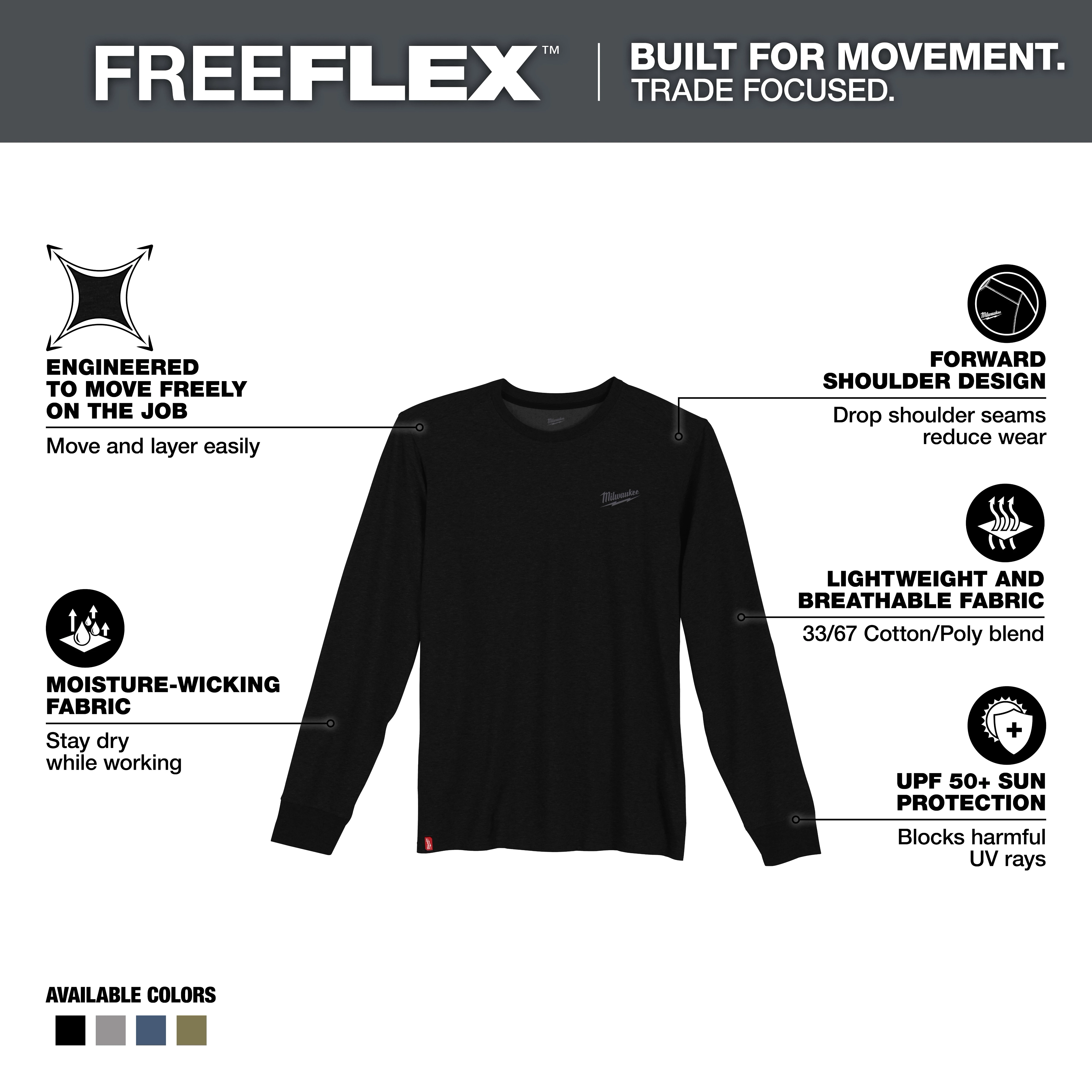 Hybrid Work Tee - Long Sleeve
