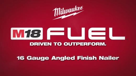 Milwaukee M18 FUEL 16ga Angled Finish Nailer
