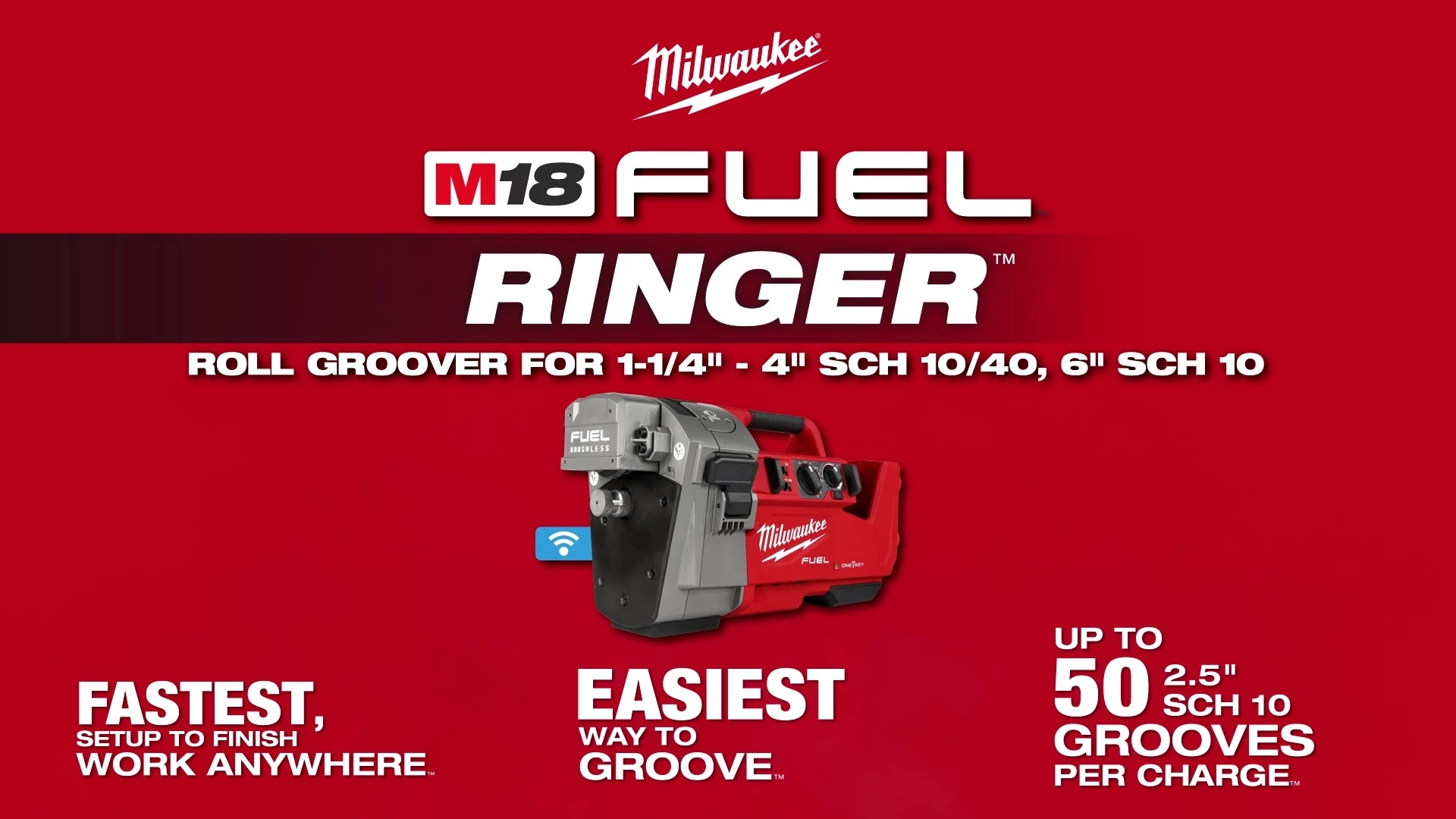 Milwaukee® M18 FUEL™ RINGER™ Roll Groovers_Tool Walkaround