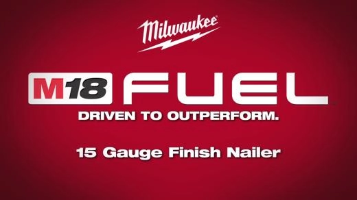 Milwaukee M18 FUEL 15ga Finish Nailer