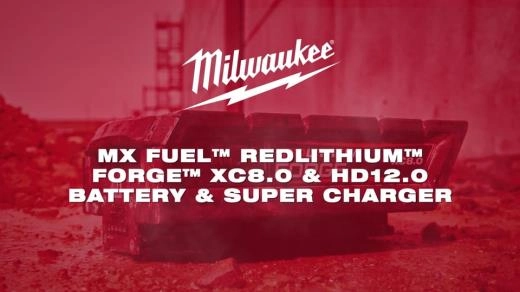 MX FUEL REDLITHIUM FORGE XC8_0 AND HD12_0 BATTERY AND SUPER CHARGER