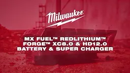 MX FUEL REDLITHIUM FORGE XC8_0 AND HD12_0 BATTERY AND SUPER CHARGER