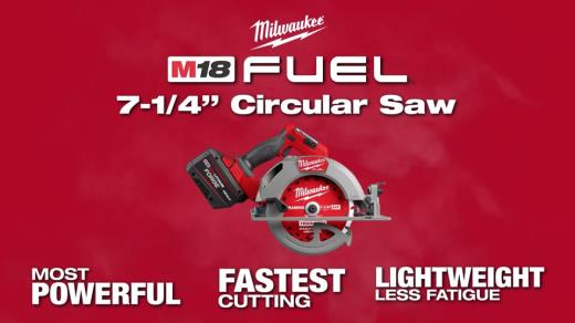 Milwaukee M18 FUEL 7-1-4 in Circular Saw