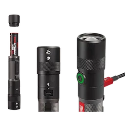 2161-21 - USB Rechargeable 1100L Twist Focus Flashlight