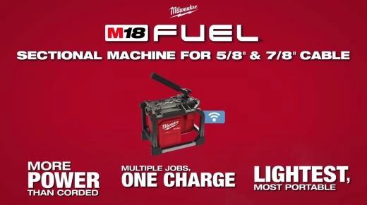 Milwaukee M18 FUEL Sectional Machine