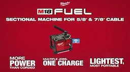 Milwaukee M18 FUEL Sectional Machine