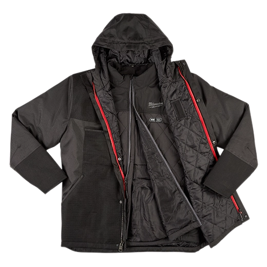 255B-212X, 255B-2X, 255B-213X, 255B-3X, 255B-21L, 255B-L, 255B-21M, 255B-M, 255B-21S, 255B-S, 255B-21XL, 255B-XL - M12™ Heated AXIS™ Layering System w/ GRIDIRON™ Work Shell