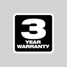 3 Year Warranty
