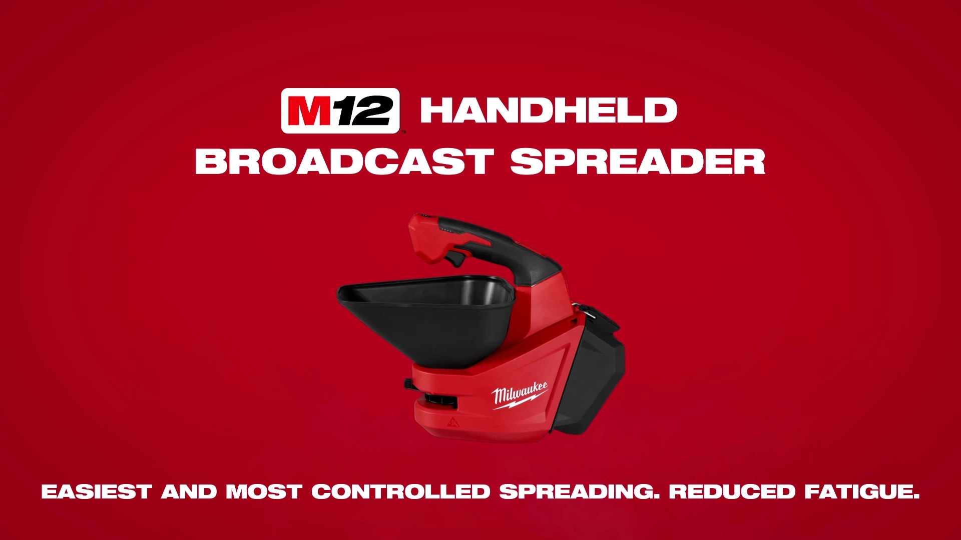 M12 Handheld Broadcast Spreader.