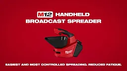 M12 Handheld Broadcast Spreader.