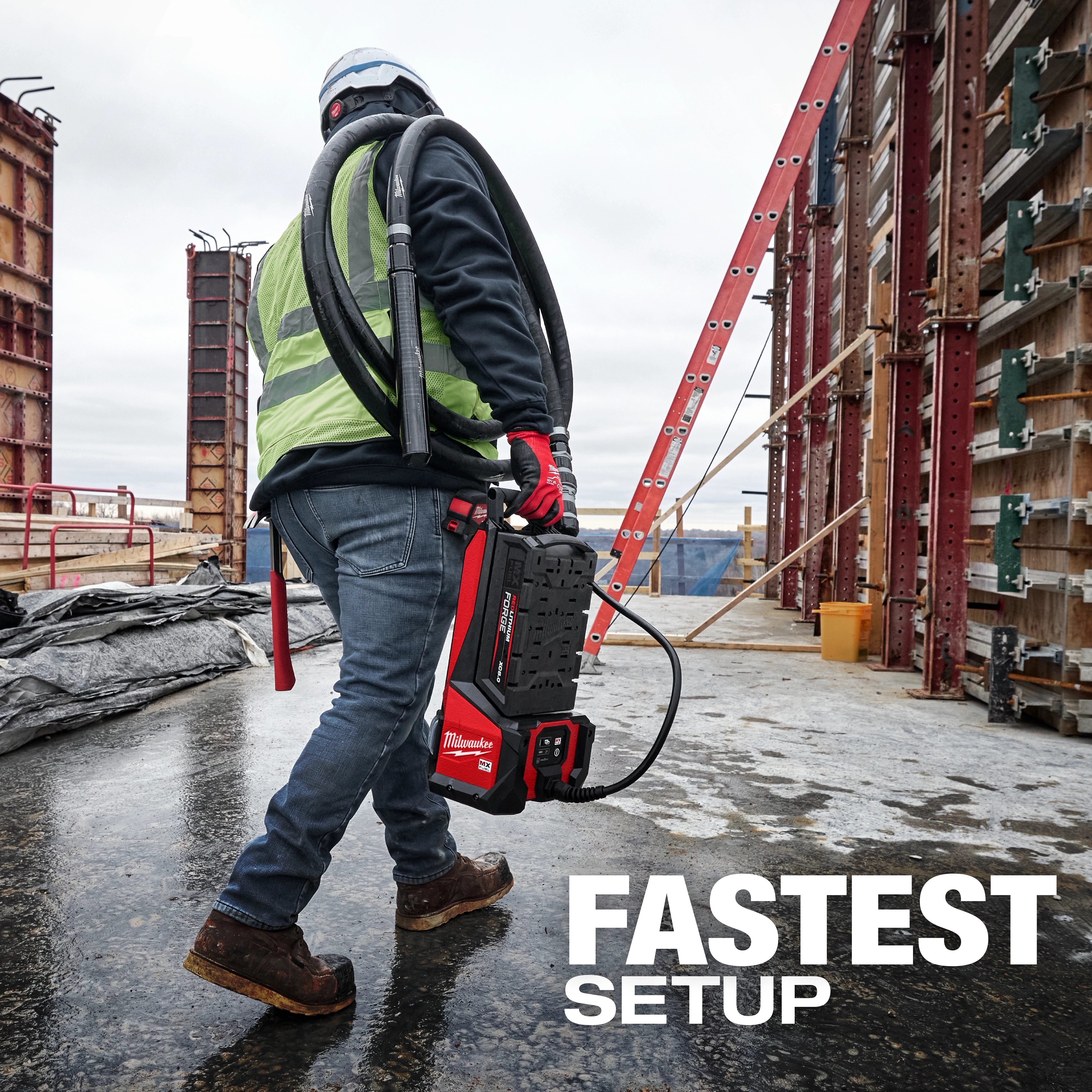 MX FUEL™ High Cycle Concrete Vibrator