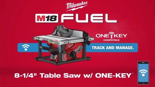 2736 M18 FUEL Table Saw with ONE KEY