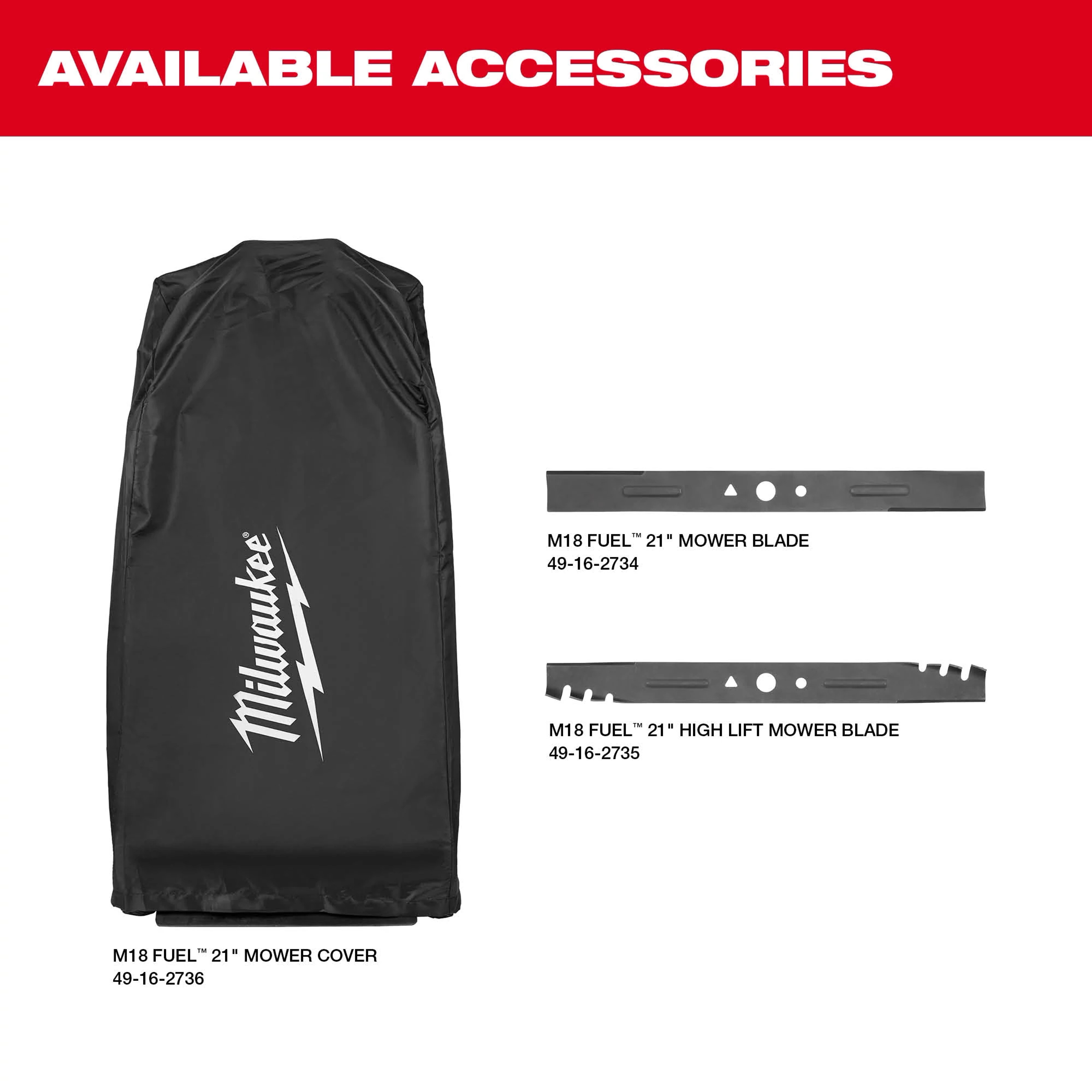 M18 FUEL™ 21” Self-Propelled Dual Battery Mower