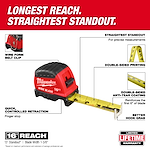 16ft Wide Blade Tape Measure