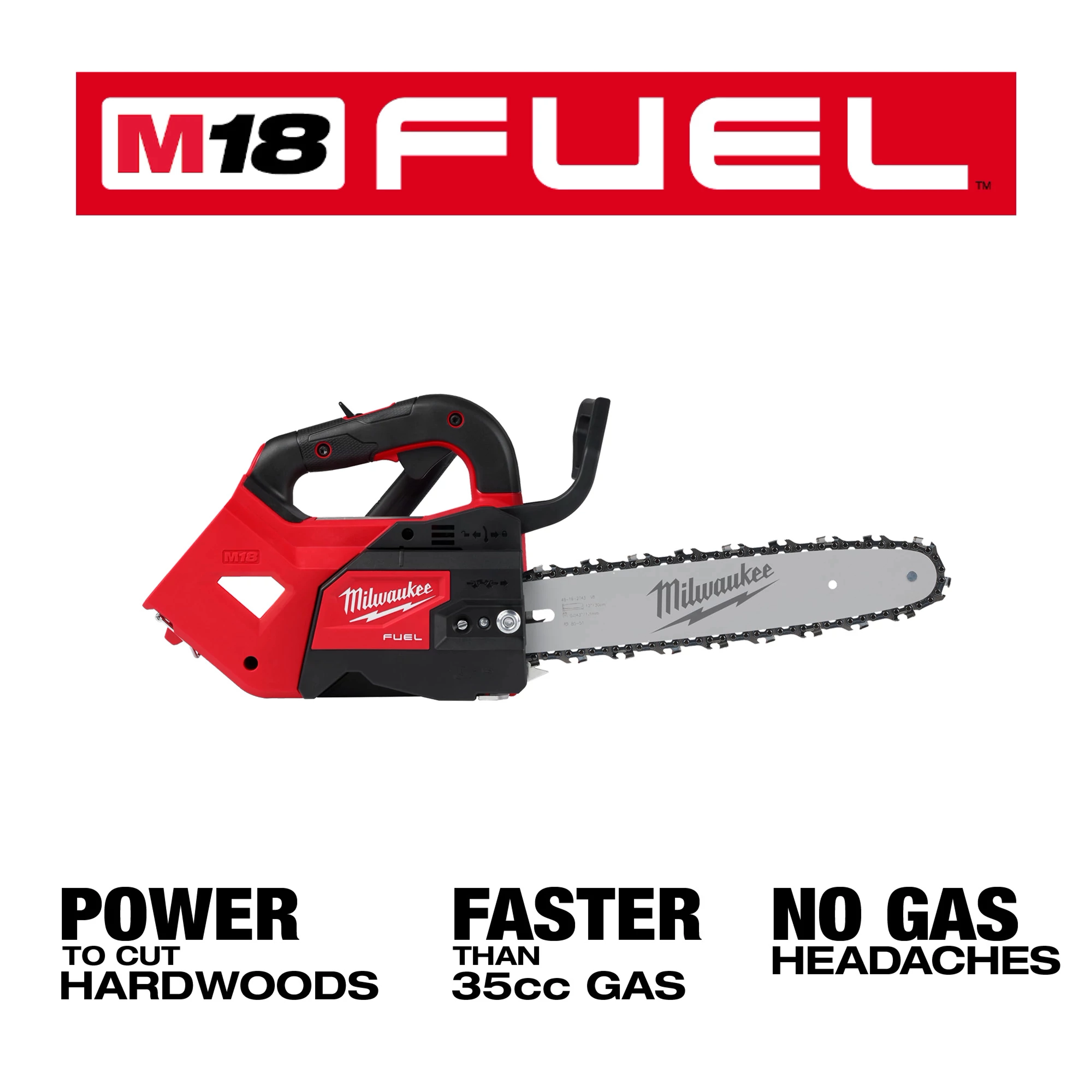 M18 FUEL 12" Top Handle Chainsaw