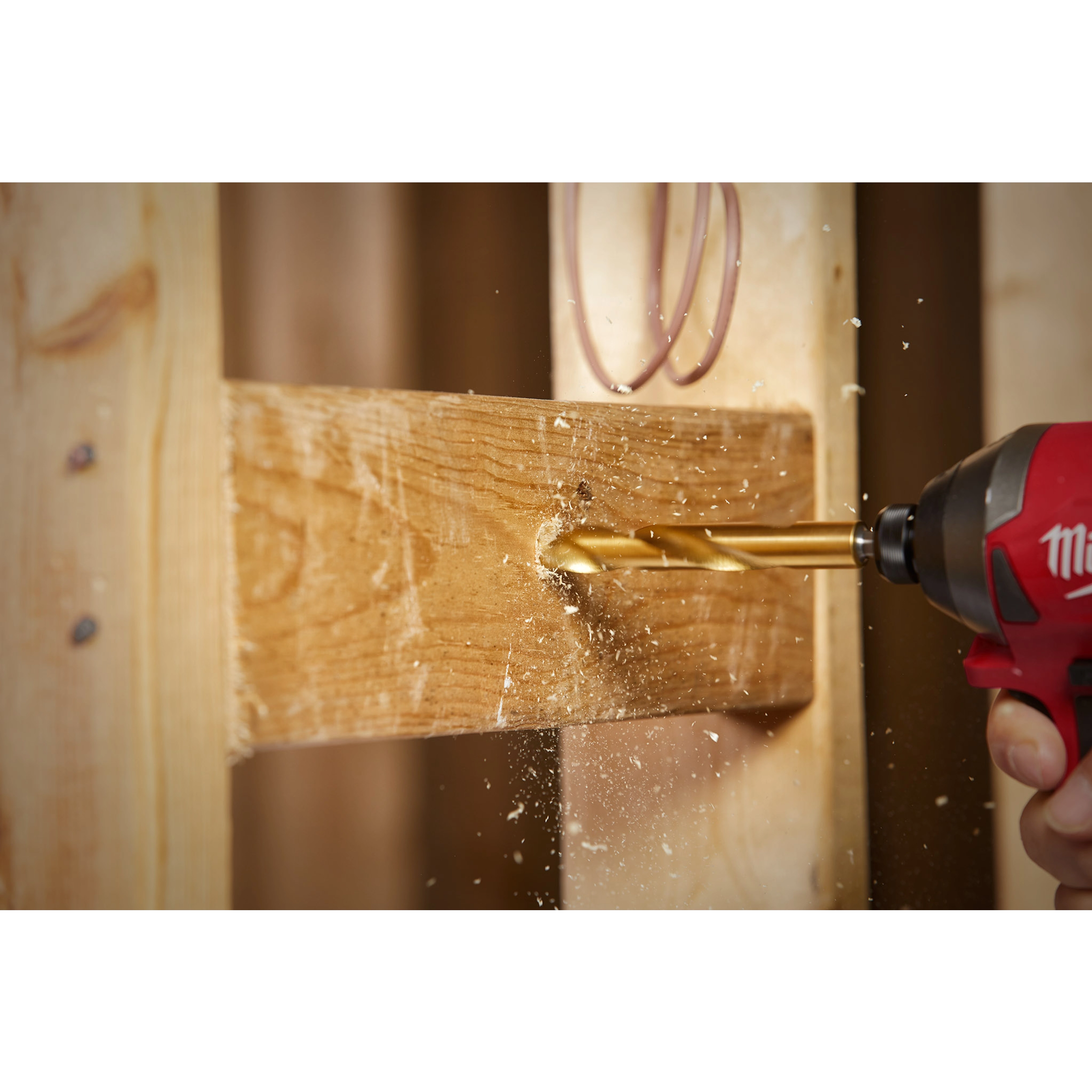 3/8" RED HELIX™ Titanium Drill Bit