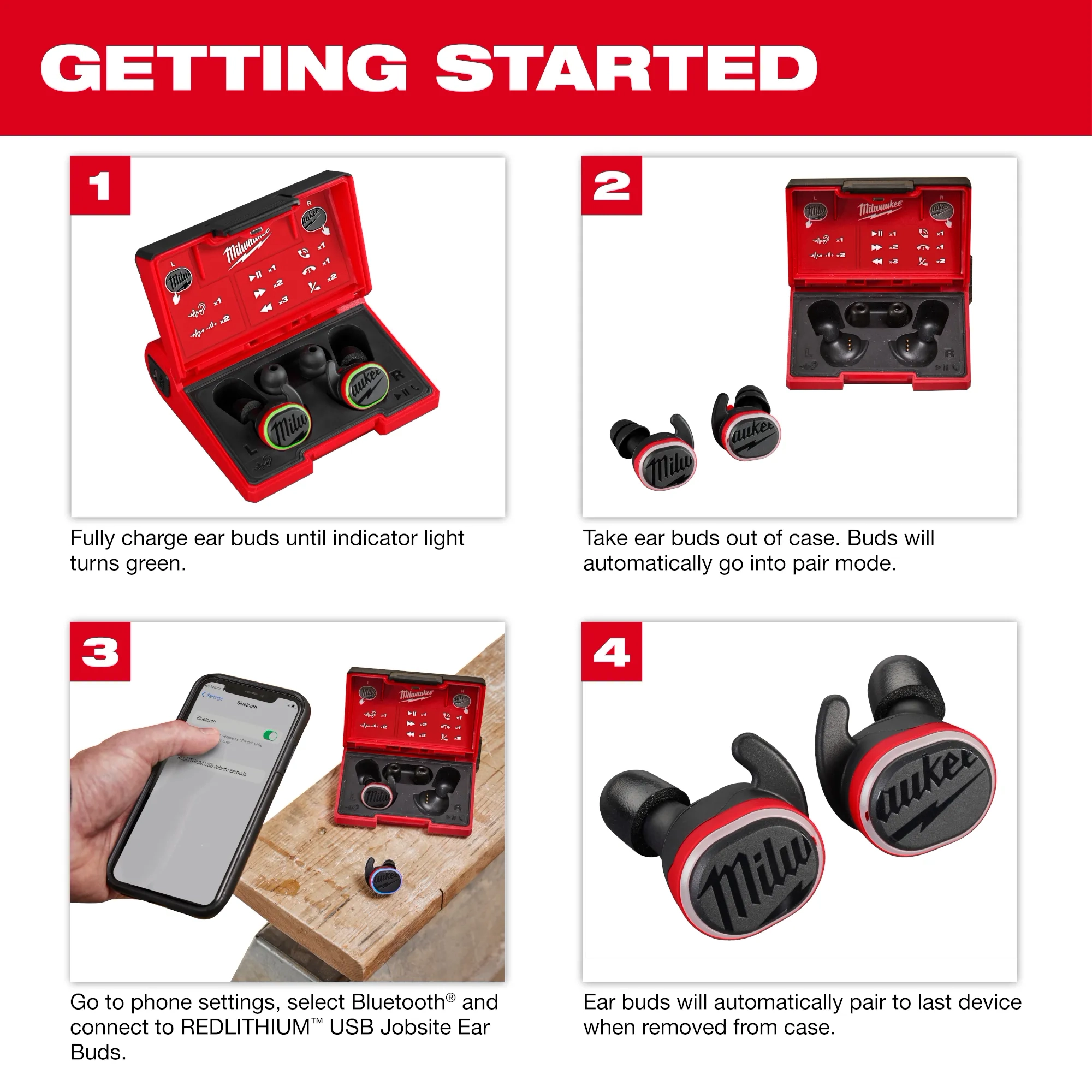 How to get started with the Bluetooth ear buds