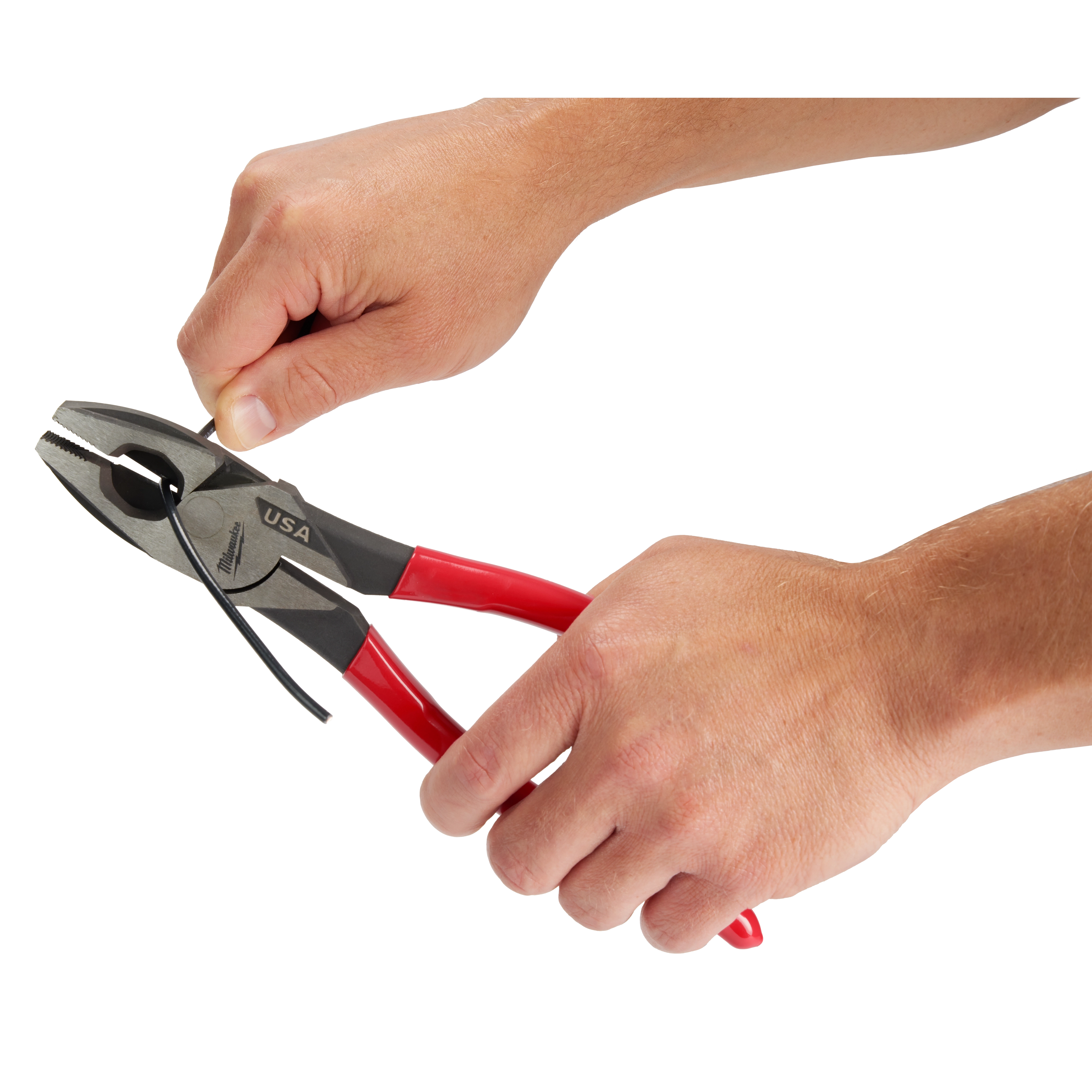 9" Lineman's Dipped Grip Pliers (USA)