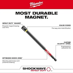 SHOCKWAVE Impact Duty™ 6" Magnetic Nut Drivers 
Walk Around