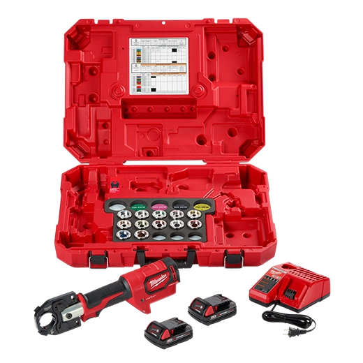 2679-750A - M18 FORCE LOGIC 600 MCM Cu Crimper Kit w/ 750 MCM Expanded Jaw