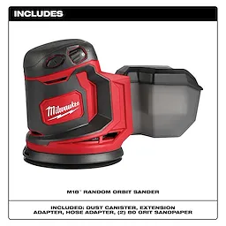 M18™ Random Orbit Sander Includes