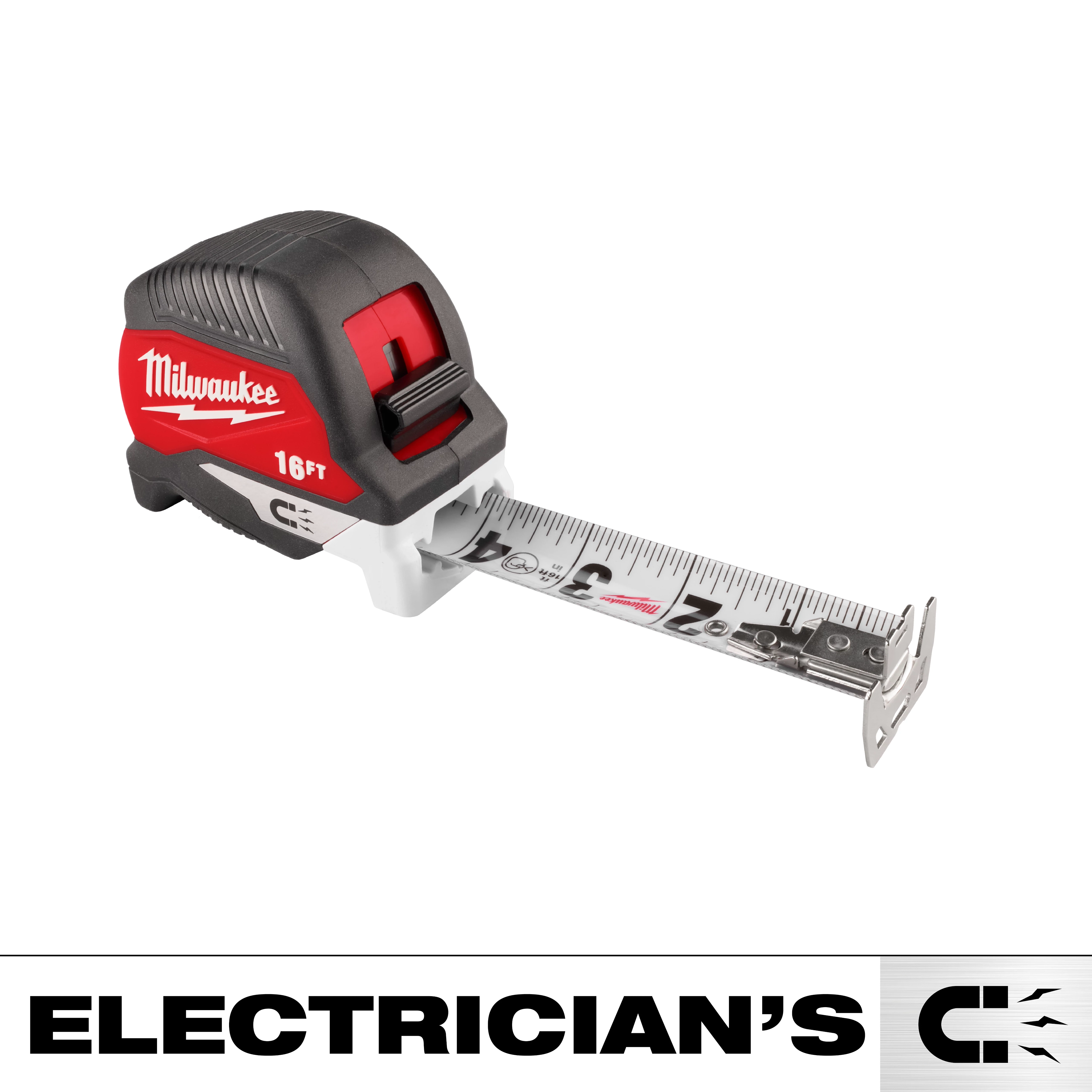 16ft Electrician's Magnetic Tape Measure