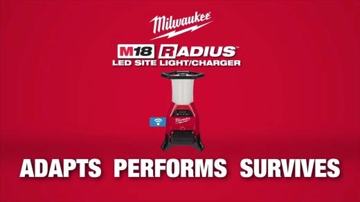2150_2151 M18 Radius Site Light with Charger