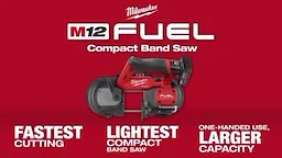 2529-20 M12 FUEL Compact Band Saw