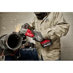 2883, 2883-20, 2883-22 - M18 FUEL™ 4-1/2" / 5" Braking Grinder with ONE-KEY(tm), Slide Switch Lock-On