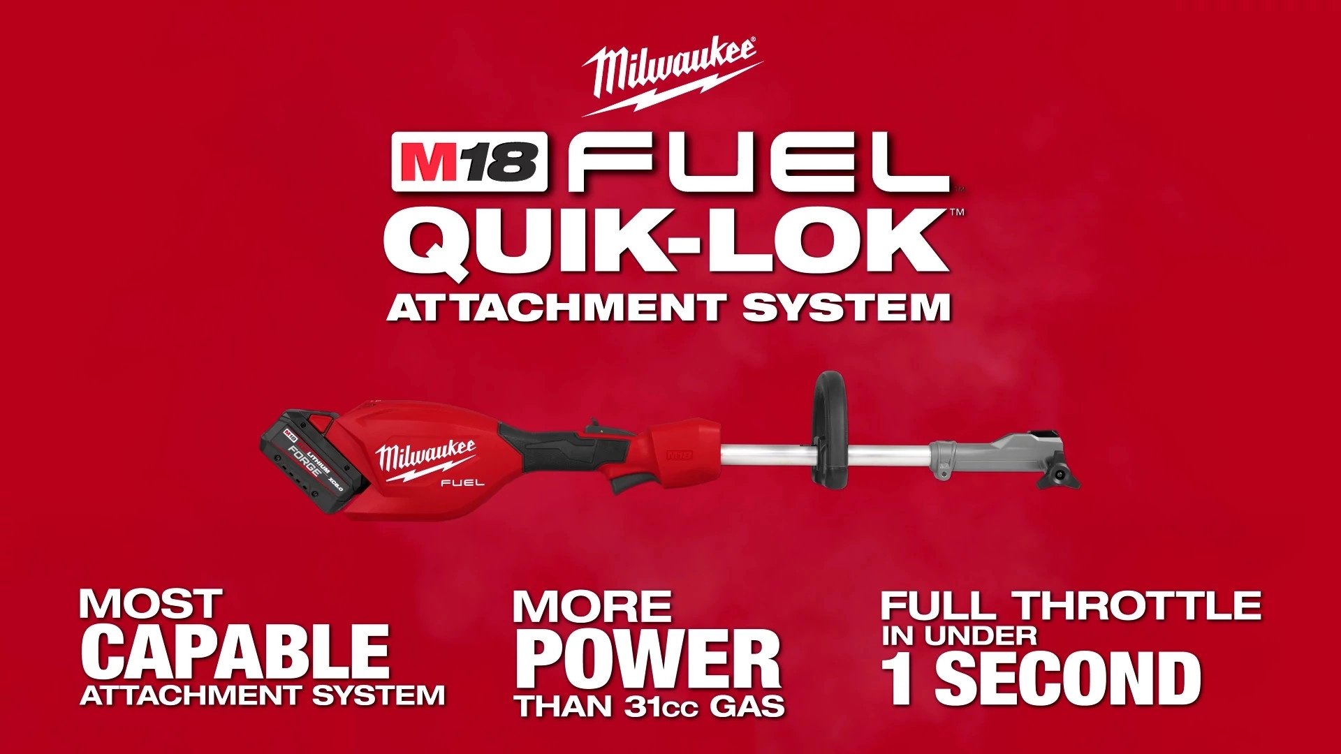Milwaukee® M18 FUEL™ QUIK-LOK™ Attachment System