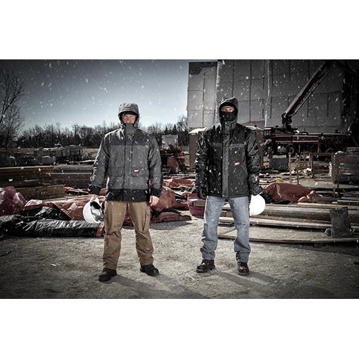 255B, 310G - HYDROBREAK™ Rain Shell, M12™ Heated AXIS™ Layering System w/ GRIDIRON™ Work Shell