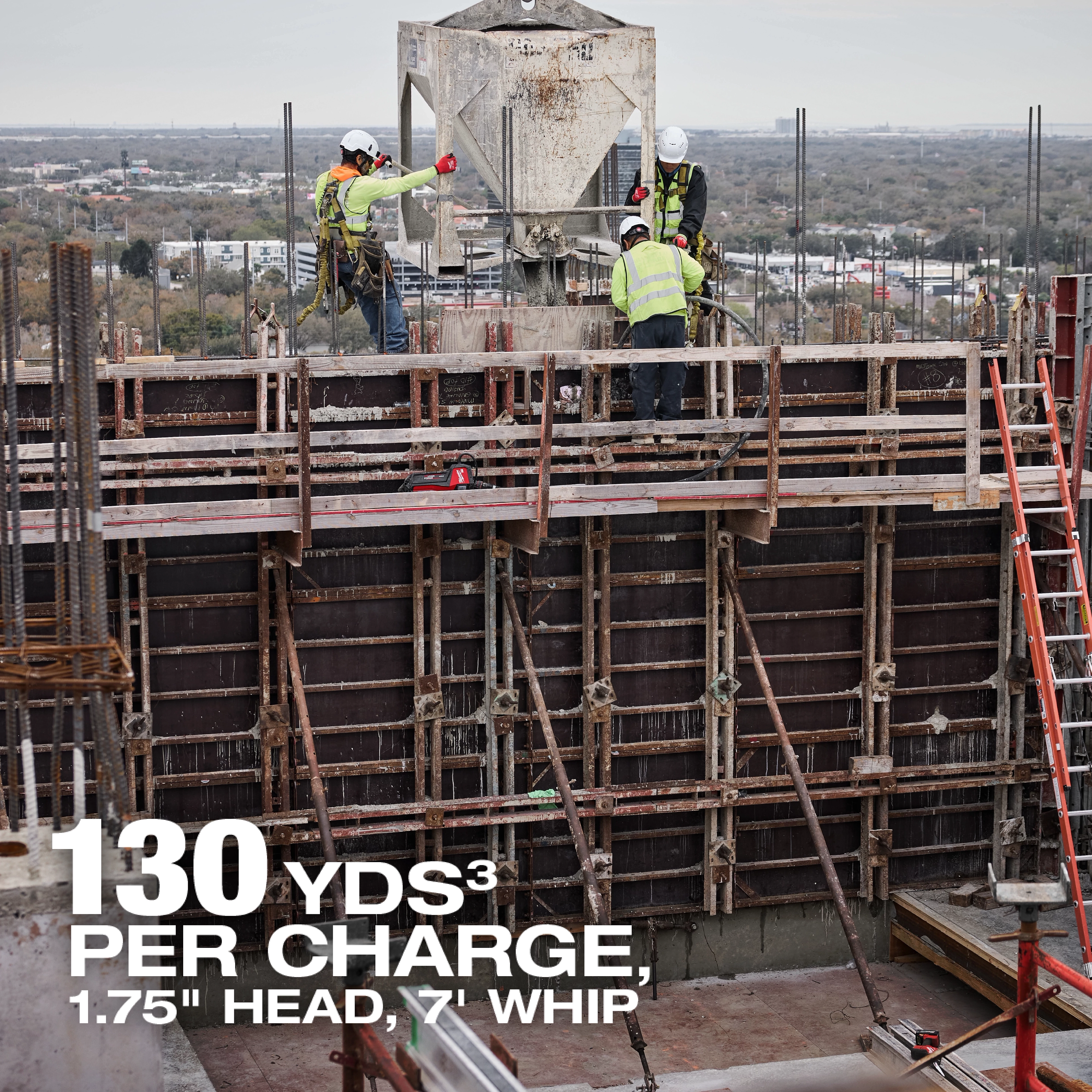 MX FUEL™ High Cycle Concrete Vibrator