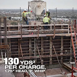 MX FUEL™ High Cycle Concrete Vibrator