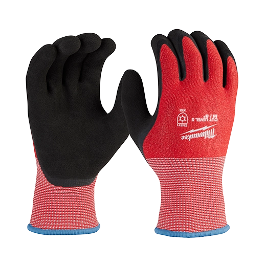 48-73-7920, 48-72-7921, 48-73-7922, 48-73-7923, 48-73-7924 - Cut Level 2 Winter Dipped Gloves - M