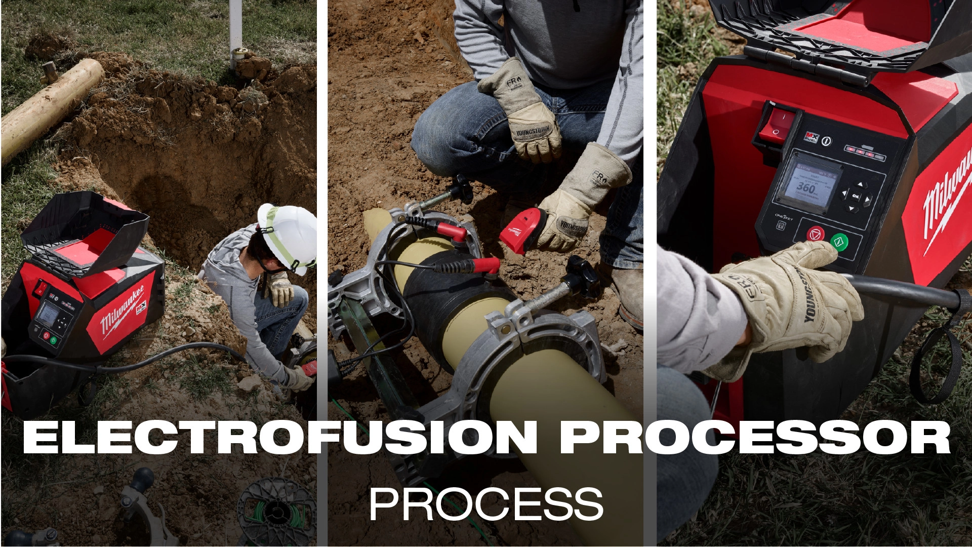 Milwaukee® MX FUEL™ Electrofusion Processor_How-to