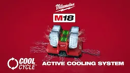 M18 & M12 Four Bay Simultaneous Super Charger w/ PACKOUT Compatibility CGI COOL CYCLE Video.