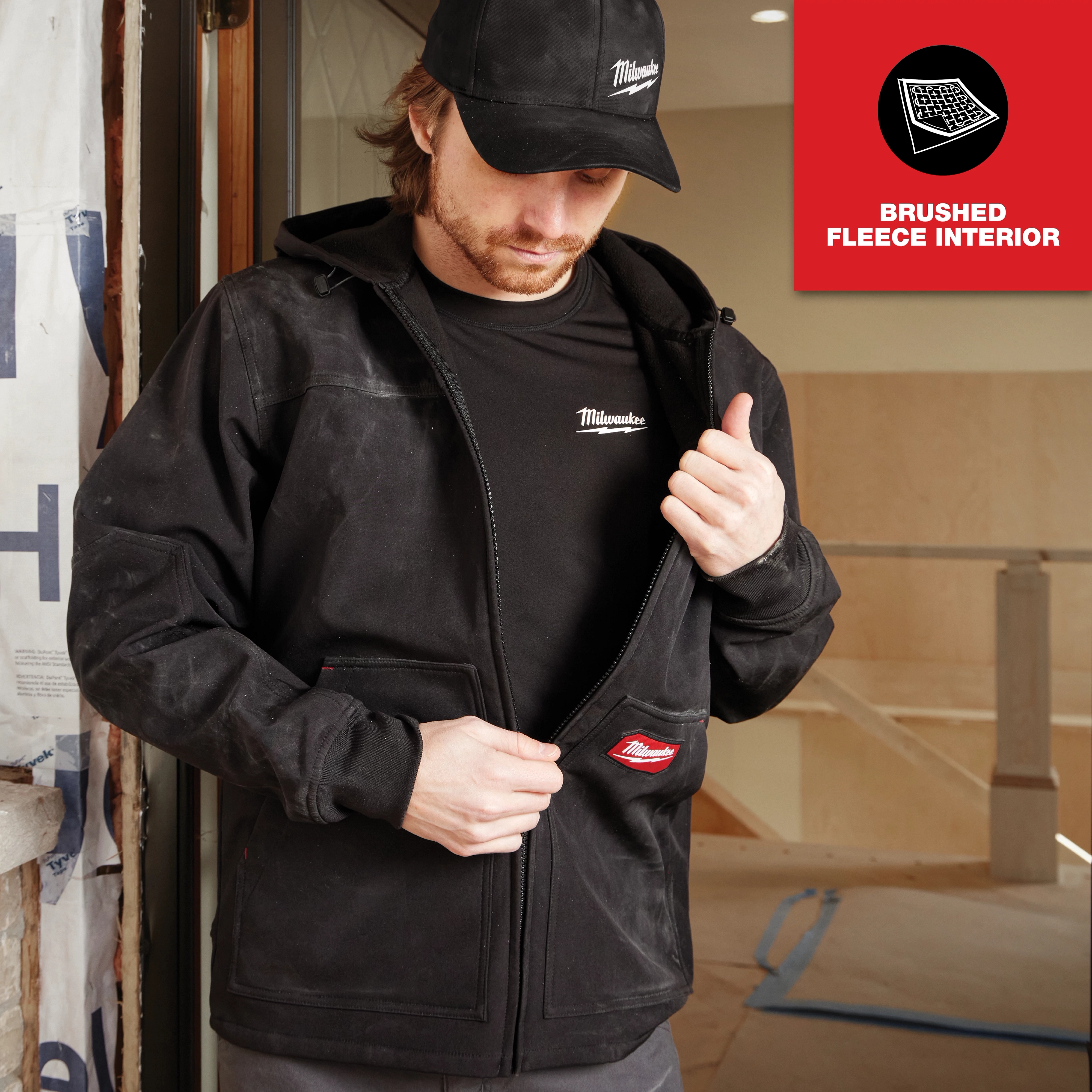 FREEFLEX™ Softshell Hooded Jacket
Brushed fleece interior
