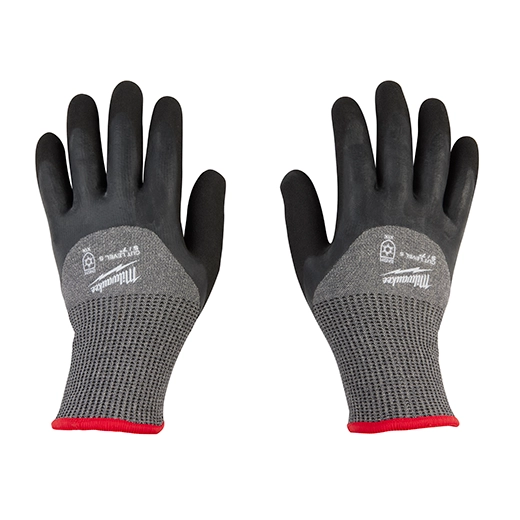 48-73-7950, 48-73-7951, 48-73-7952, 48-73-7953, 48-73-7954 - Cut Level 5 Winter Dipped Gloves - S