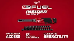 M12 FUEL™ INSIDER™ Extended Reach Box Ratchet