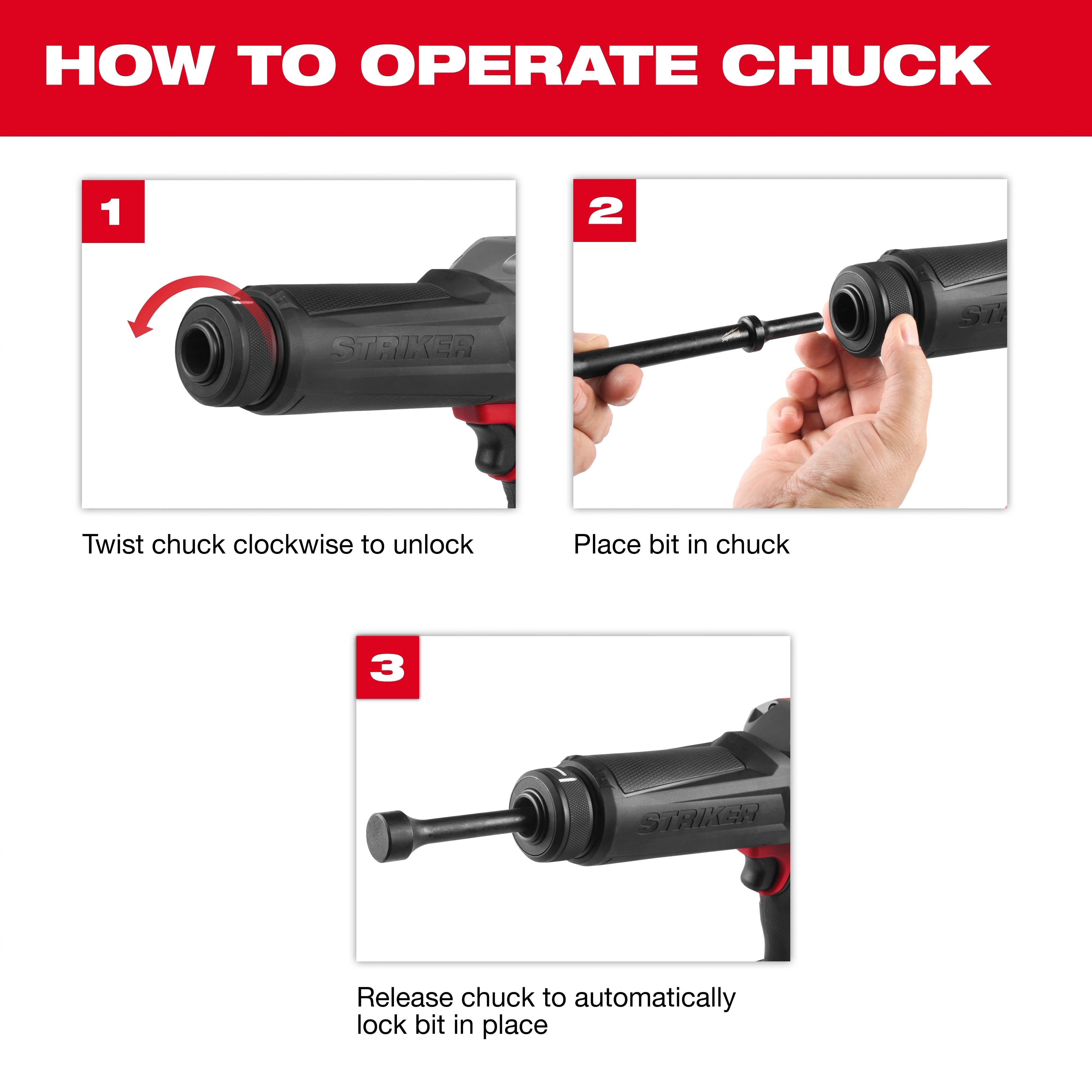 M18 FUEL™ STRIKER™ Hammer Chisel