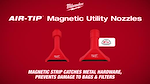 Milwaukee AIR-TIP 2-1_2 Magnetic Utility Nozzle