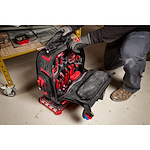 Image of the PACKOUT Rolling Toolbox being used by a worker on a jobsite