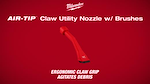 Milwaukee AIR-TIP Claw Utility Nozzle