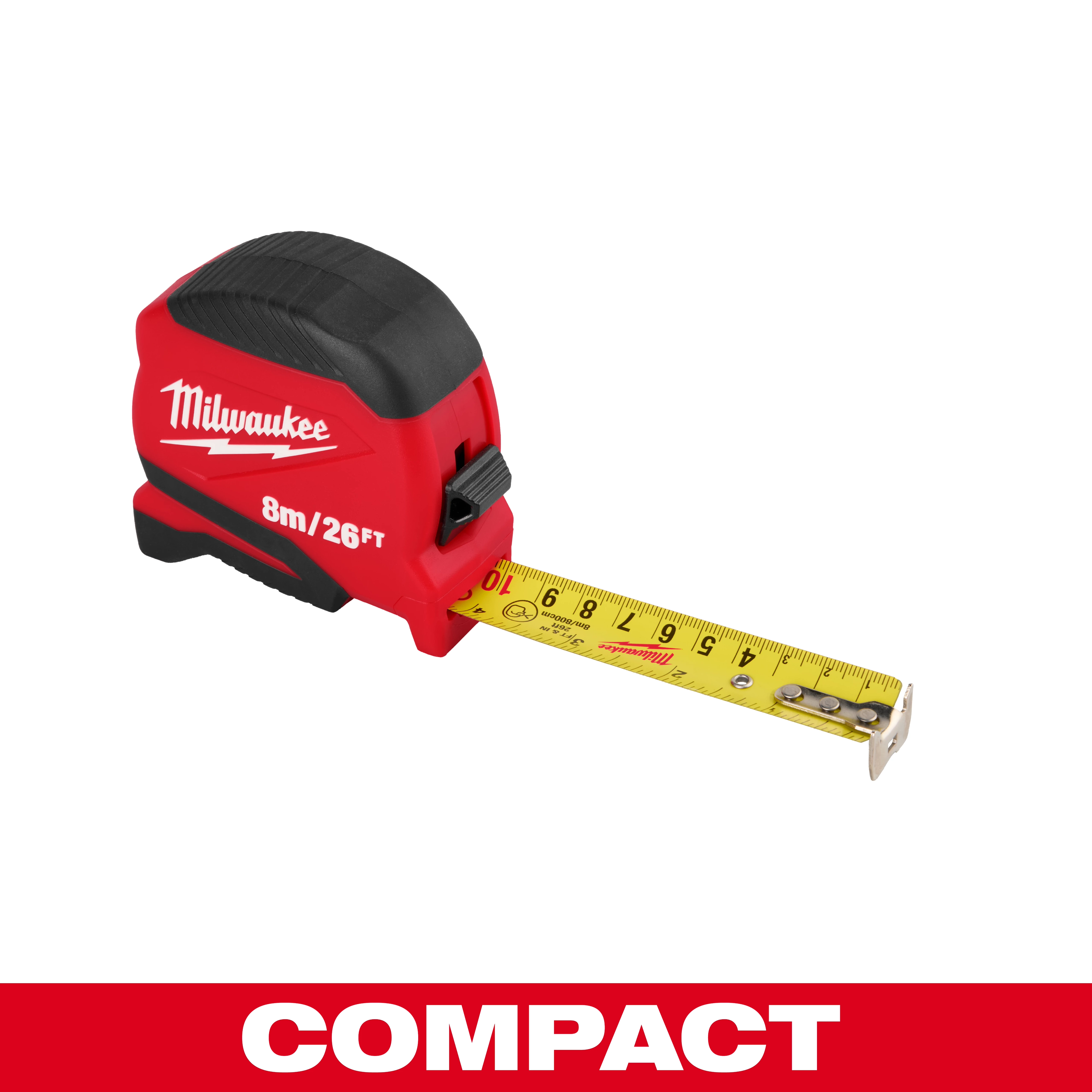 8m/26ft Compact Tape Measure